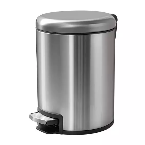 Sọt rác inox có nắp – 8L
