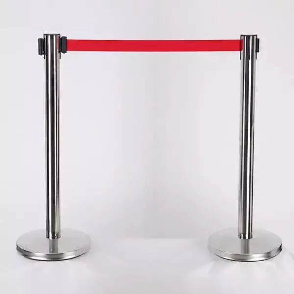 Trụ chắn inox dây đỏ